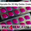 Apcalis-Sx 20 Mg Gelée Orale 10